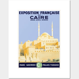 Exposition francaise au Caire Vintage Poster 1929 Posters and Art